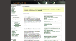 Desktop Screenshot of livegeluid.be